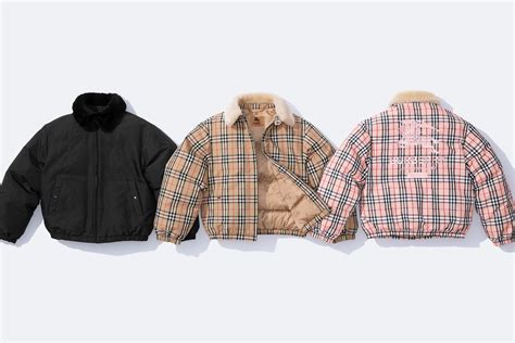 supreme burberry prezzi